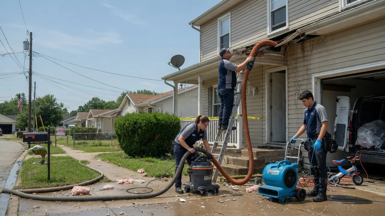 Water Damage Restoration in Converse, IN near me